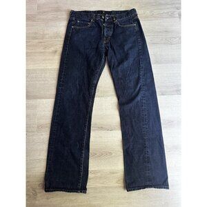 STONE ISLAND BLUE JEANS MENS SIZE 34 STRAIGHT‎ COTTON MADE IN ITALY